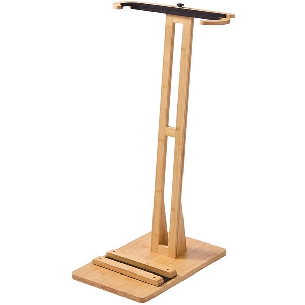 Soporte Vertical Para Tabla De Surf, Estante De Madera Para Tabla De Surf Para Almacenamiento Y ExhibicióN, Organizador De Soporte De Tabla Autoportante Y Ajustable Con Acolchado, Para Tablas De Wakeboard,-image