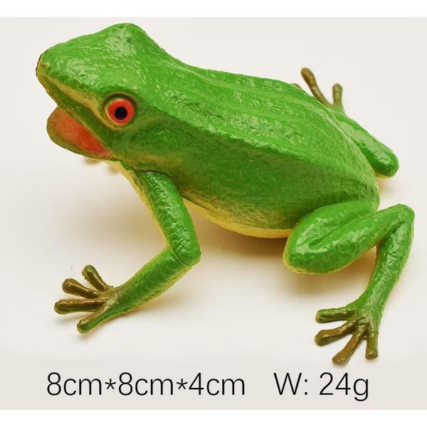 Juguetes Realistas De Rana Figuras De Animales Cosas Raras Para Bromas Regalos Divertidos Novedad Para NiñOs NiñAs Recuerdos De Fiesta-image