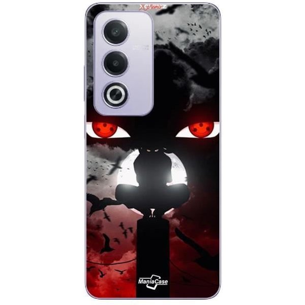 Coque Oppo A80 Itachi Uchiwa Naruto Anime Art Maniacase-image