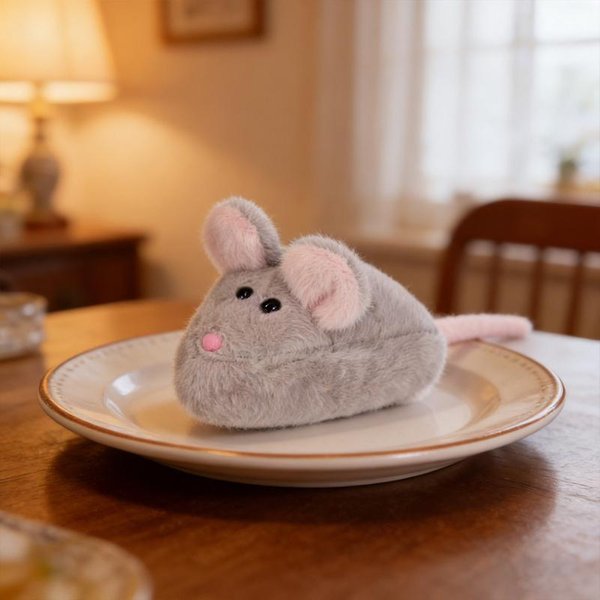 Juguete De Peluche RatóN De Queso De 12 Cm Relleno Kawaii Seis Colores Lindo Animal De Peluche CompañEro Regalo Calmante 12Cm-image