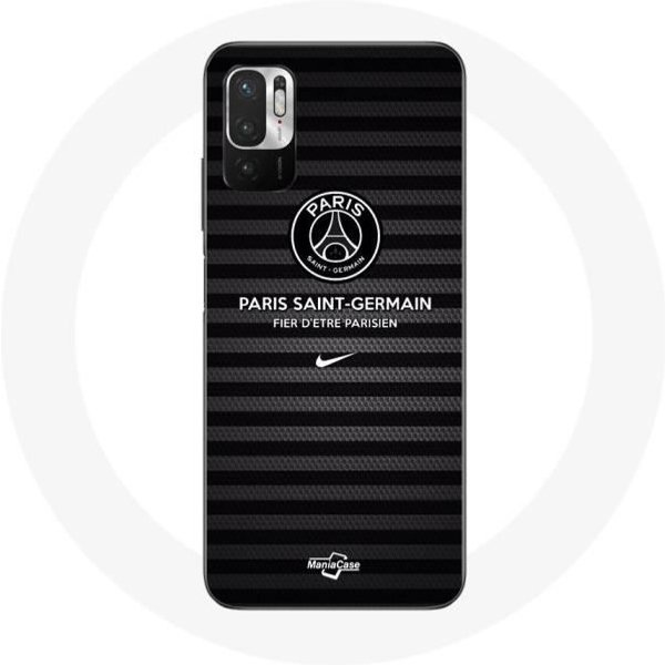 Funda - Paris Saint Germain - Xiaomi Redmi Note 10 5G - Flexible - Negra - Orgulloso De Ser Parisino-image