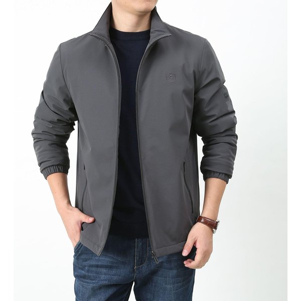 Chaqueta De Forro Polar Para Hombre OtoñO E Invierno Nueva Chaqueta Informal Top De OtoñO Para Hombre Suelto Y Grueso 4XL Black-image