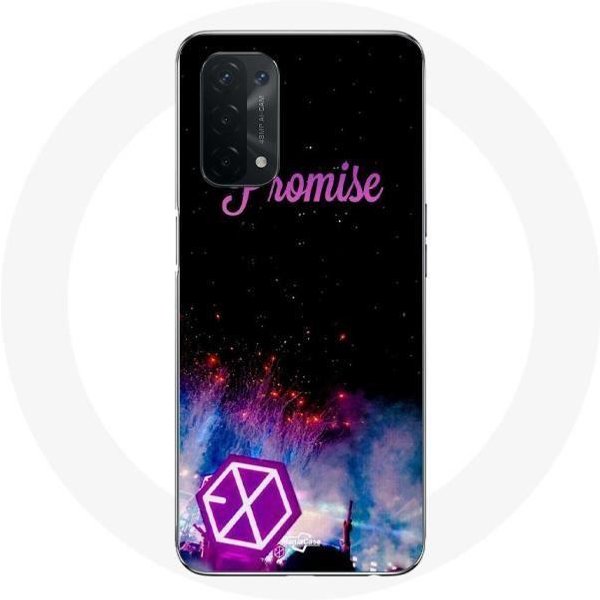 Funda Para Oppo A74 Exo Grupo K-Pop Logo CancióN Promise-image