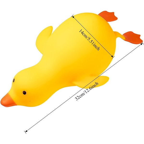 Zabawki Zabawki Urocza Kaczka Gęś Squishy Fidget RozciąGliwe Zwierzę Anty-Stres OdstresowująCe Sensoryczne MięKkie ŚCiskanie Zabawka Na Stres-image