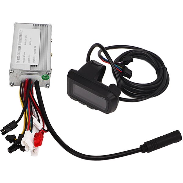 Kit De ConversióN Para Bicicleta EléCtrica Con Controlador De 15A Panel EN06 Acelerador De Pulgar Sensor Para Motor De 36V 48V 250W Compatible-image