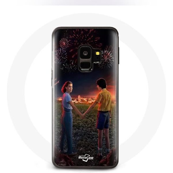 Funda - Stranger Things - Samsung Galaxy S9 - Flexible - Negra - PóSter-image
