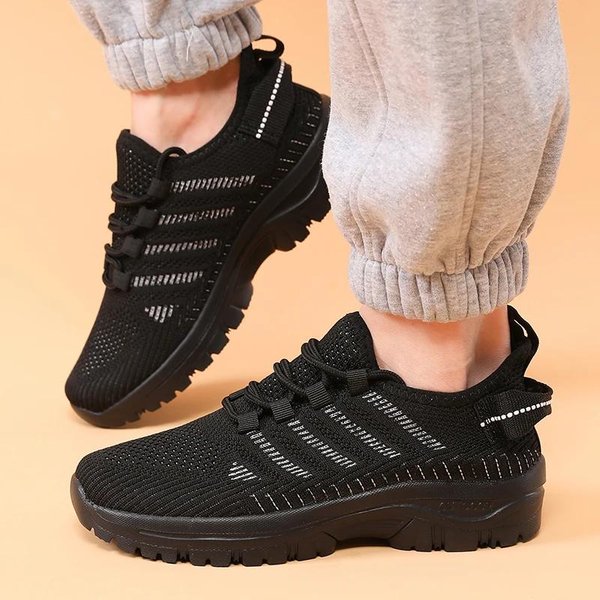 Zapatillas Deportivas Nuevas Para Hombre Y Mujer, CóModas Y A La Moda, Para Correr Al Aire Libre, DiseñO CláSico, Tallas Grandes 36-46, Muy Populares. 36 Negro-image