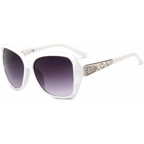 Gafas De Sol Moradas Grandes De Moda Para Mujer Lujo Cuadradas Gafas De Sol Femeninas Lentes De Espejo Damas ProteccióN UV As Picture-image