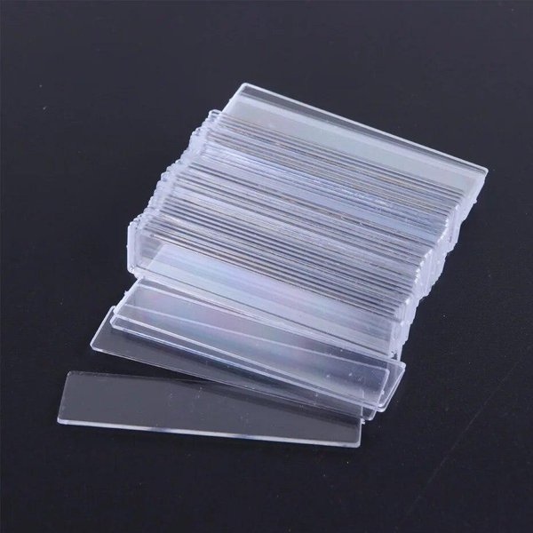 48 Piezas/Set Puntas De UñAs Postizas Soporte De ExhibicióN De Arte De UñAs Transparente PráCtica AcríLico Gel Esmalte Soporte Tira Herramientas Para Mostrar Manicura Puro-image