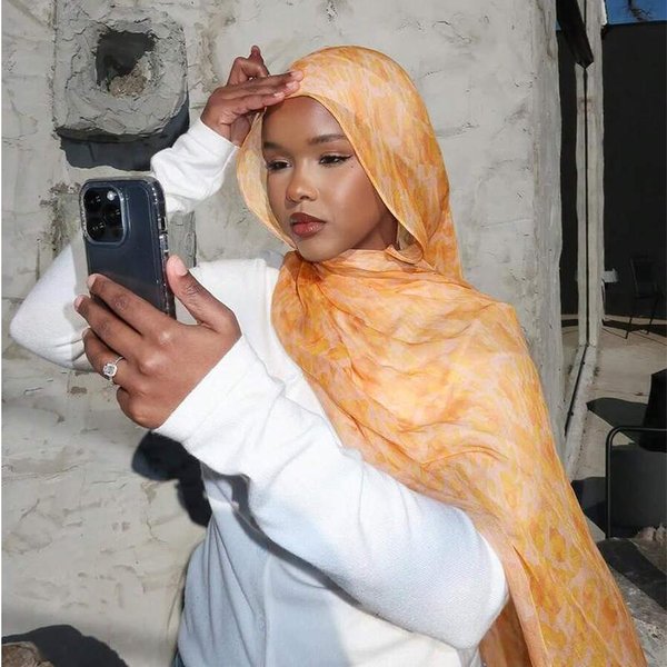 PañUelos Hijab De AlgodóN Transpirables Suaves Largos Modernos PañUelos Para La Cabeza Hijabs Musulmanes Chal RamadáN One Size White-image