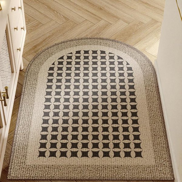 ŁUkowa Wycieraczka WejśCiowa AntypośLizgowa Mata PodłOgowa Do Domu Foyer Wycieraczka Pod Drzwi WejśCiowe 60 * 120CM-image