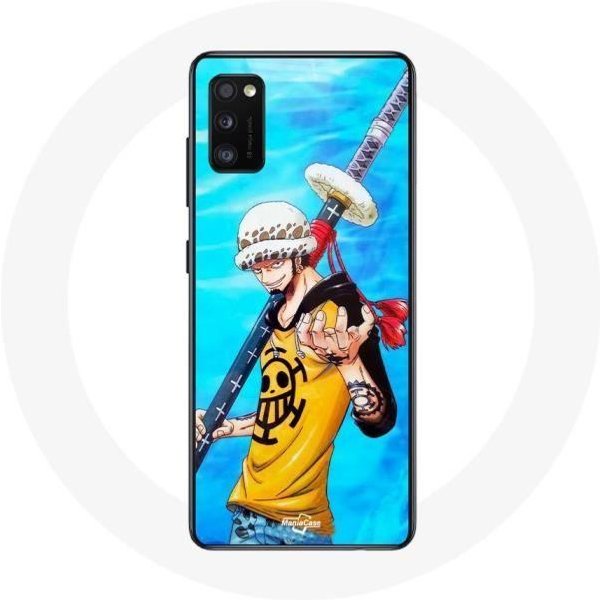 Funda Samsung Galaxy A41 One Piece Manga Trafalgar Law Espada-image