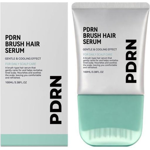 1 Sztuka Serum Do WłOsóW Z PęDzlem Pdrn Z Delikatnym Efektem ChłOdzenia OdżYwiająCe SkóRę GłOwy Do Codziennej PielęGnacji SkóRy GłOwy I Domowej PielęGnacji WłOsóW White-image
