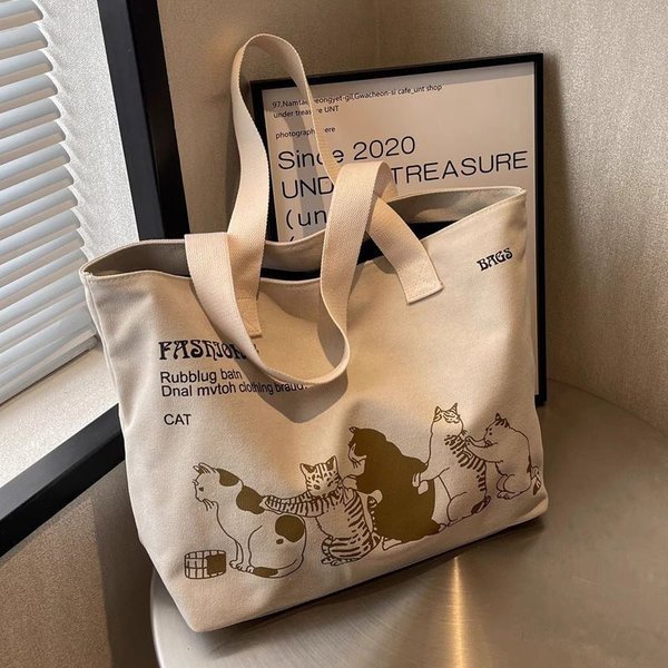 Bolso Tote De Lona Para Mujer Moderno Espacioso Duradero Bolso De Hombro Con Cierre De Cremallera Y DiseñO CláSico Perfecto Para El Trabajo With Lining Brown-image