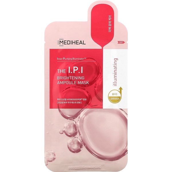 Mediheal, Ipi, Mascarilla De Belleza Ampolla Iluminadora, 1 Hoja, 25Ml (0,84 Onzas LíQuidas)-image