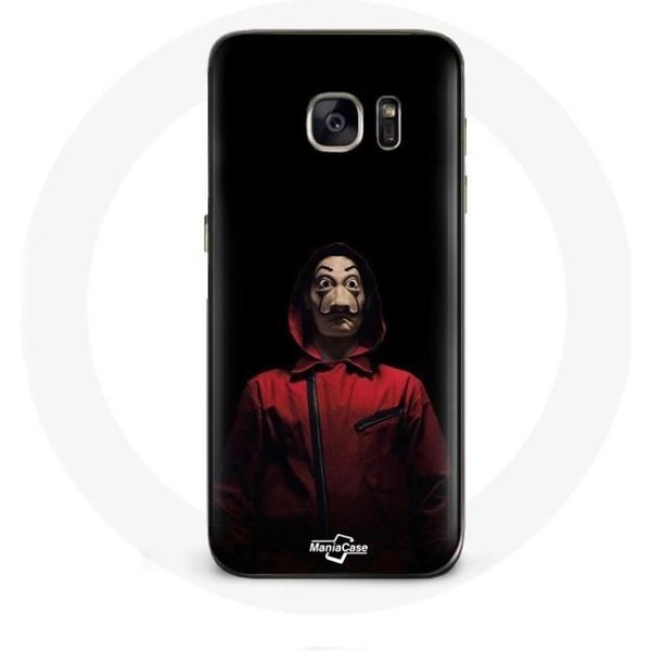 Funda - La Casa De Papel - Samsung Galaxy S7 - Flexible - Negro - ProteccióN Negro-image