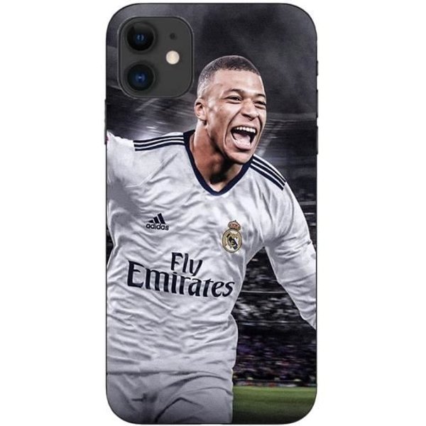 Coque Maniacase Pour Iphone 12 Mini Kylian Mbappe Real Madrid Goal-image