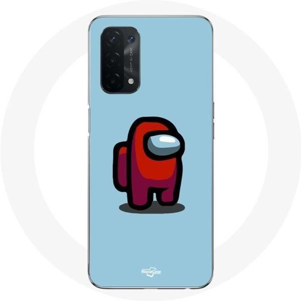 Funda - Maniacase - Oppo A74 - Flexible - ProteccióN - DiseñO Among Us Azul-image