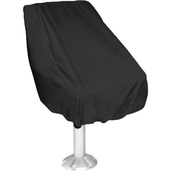 Funda Para Asiento De Barco, Impermeable, Resistente A La Intemperie, Funda Protectora Para Silla, Funda Para Silla De Exterior Negro-image
