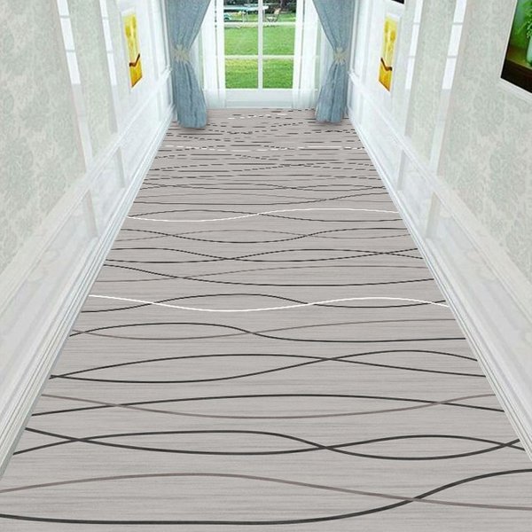 Geometria Korytarz PrzedpokóJ DłUgie Dywany Dekoracja Domu Dywan Do Salonu Hotel Alejka BieżNik Dywan Kuchnia AntypośLizgowa Mata PodłOgowa 60X100Cm-image