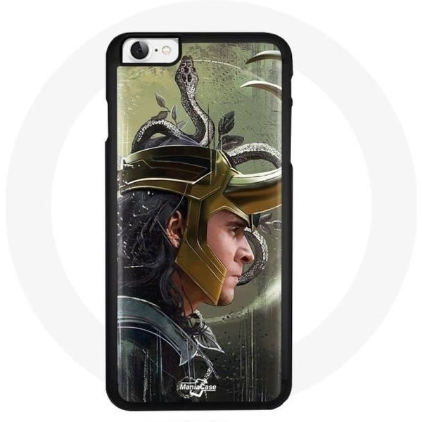 Funda Para Iphone 5 - Maniacase - Loki Thor Ragnarok - ProteccióN RíGida - Negra - Mixta-image