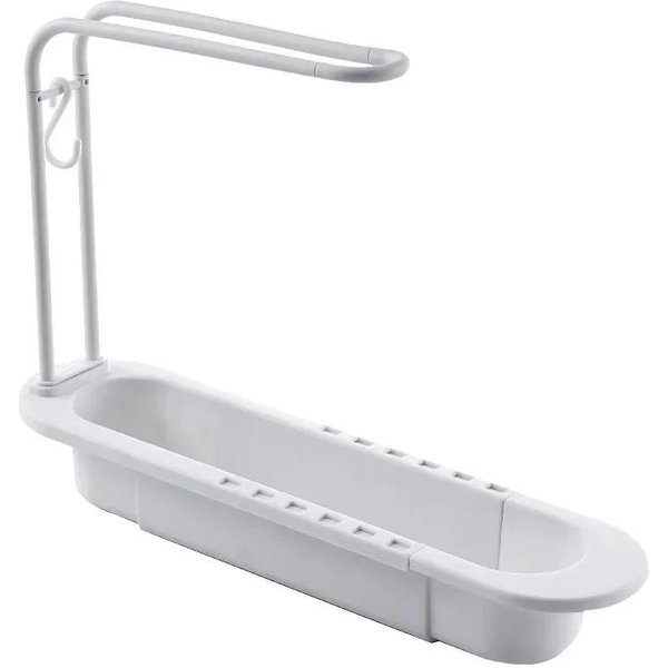 Estante TelescóPico Para Fregadero, Escurridor, Organizador De Cocina, Soporte Para Esponja Y JabóN, Toallero, Organizador De Almacenamiento, Cesta, Accesorios-image