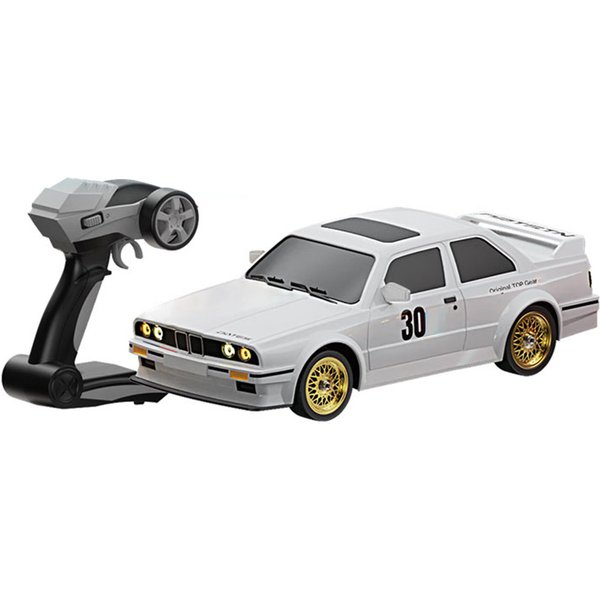 SamochóD Zdalnie Sterowany Drift Car SamochóD Zdalnie Sterowany Przepustnica Proporcjonalna 1/16 2,4 Ghz 30 Km/H Zdalnie Sterowany 1 Battery BiałY-image