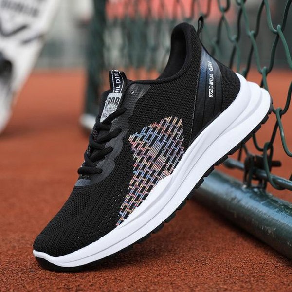 Zapatos Deportivos Para Hombre Zapatillas De Malla Transpirable Para Correr Para Hombre Zapatillas Masculinas Calzado Para Hombre Zapato Casual 40 Negro-image