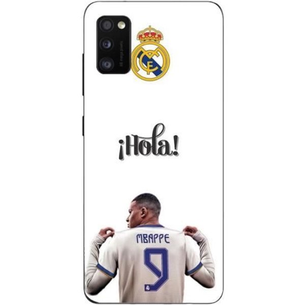 Coque Maniacase Pour Samsung Galaxy A41 Kylian Mbappe Real Madrid 9 Hola-image
