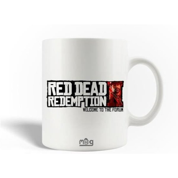 Mug En CéRamique Red Dead Redemption 2 Welcome To The Forum-image
