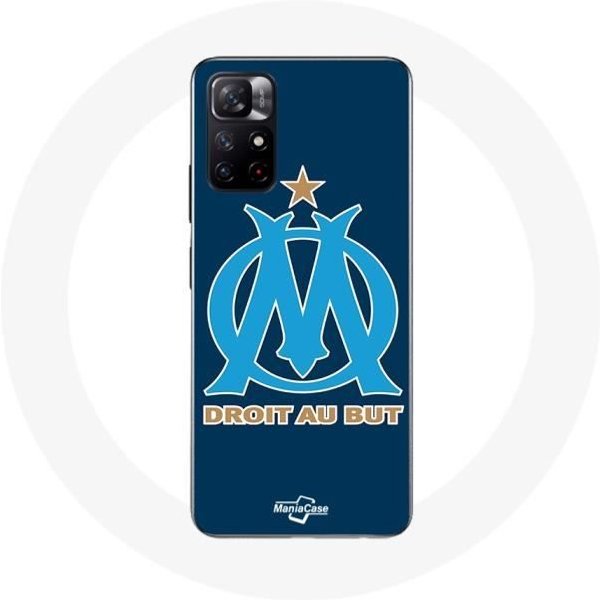 Funda - Xiaomi - Redmi Note 11S 5G - Flexible - Marseille OM - Azul Azul-image