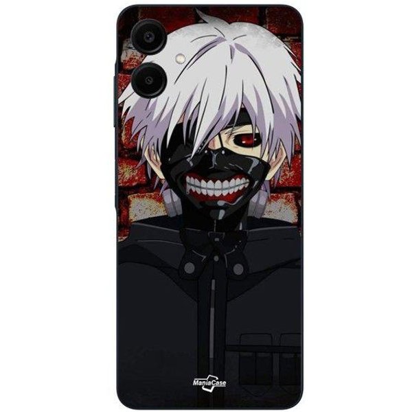 Funda De TeléFono - Maniacase - Samsung Galaxy A06 - Silicona - Negro - Anime Tokyo Ghoul Kaneki Ken Negro-image