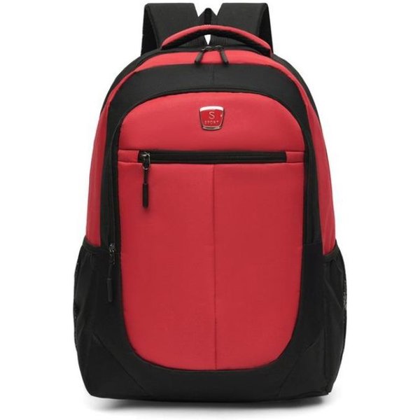 Mochila De Viaje Al Aire Libre Para Hombre, Mochila Para Ordenador De Estudiante, Mochila De Regalo, Mochila De Ocio, Mochila De Tendencia Multifuncional De Gran Capacidad Style 2 Rojo-image