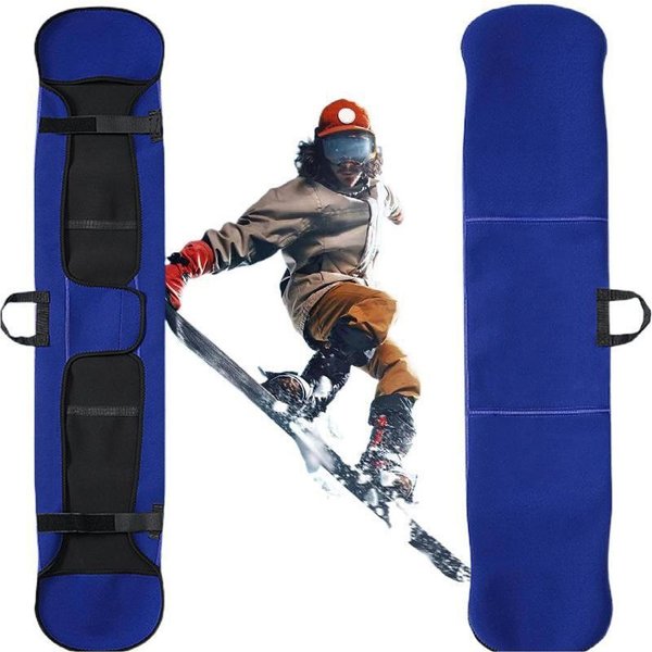 Pokrowiec Na Deskę Snowboardową Z Neoprenu Torba Na Deskę Snowboardową Praktyczna Torba Ochronna Na Deskę Snowboardową 136Cm-image