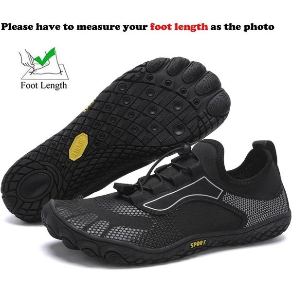 Talla Grande 48 49 50 Hombres Mujeres Zapatos AcuáTicos De Playa NatacióN Buceo Zapatos De Agua Fitness Mar Descalzo Verano Exterior Zapatos Para Vadear 40 Negro-image