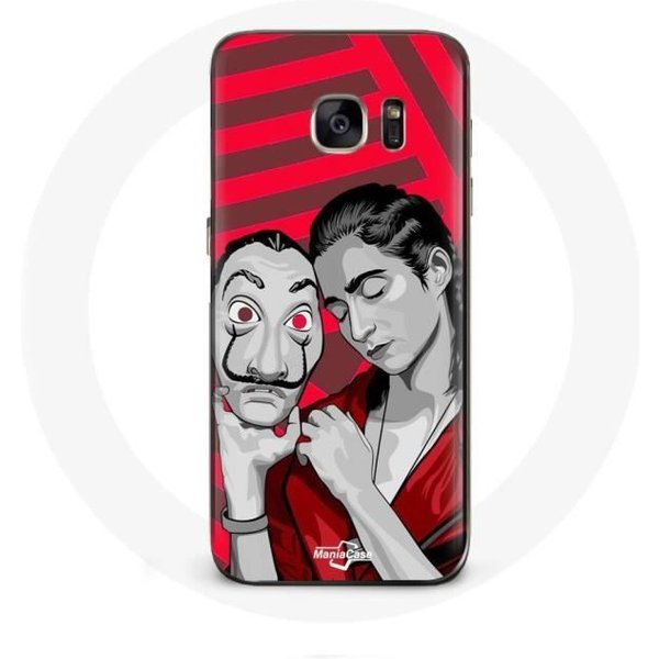 Funda - La Casa De Papel - Samsung Galaxy S7 - Flexible - Roja - ProteccióN-image