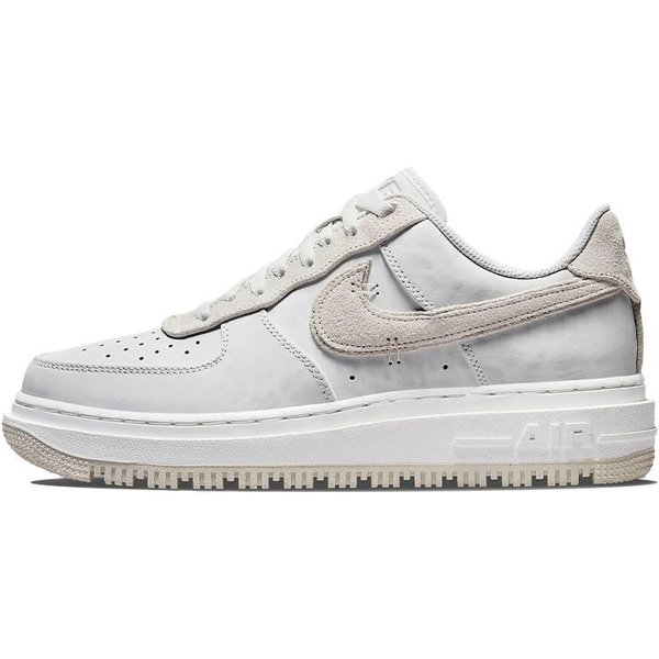 Nike Air Force 1 Luxe Triple Blanco Hombre Zapatillas Summit-Blanco Light-Bone DD9605-100 38.5 White-image