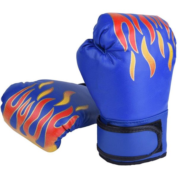 NiñO Boxeo Lucha Muay Thai Sparring Golpeo Kickboxing Grappling Saco De Arena Guantes Negro-image