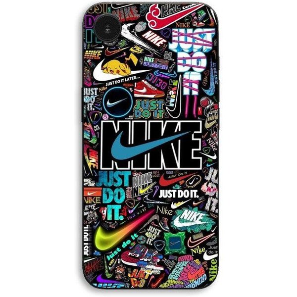 Funda Para Iphone 17E Nike Air Colorida Estilo Just Do It Pikachu Goku Maniacase Negro-image