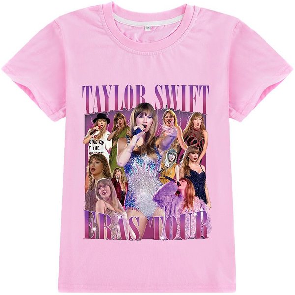 A951 Camiseta De Verano De Manga Corta Taylor Swift Para NiñOs Y NiñAs 160Cm-image