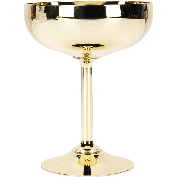 Kieliszek Do Koktajli Ze Stali Nierdzewnej 304 NietłUkąCy Się Kieliszek Do Wina Kubek Na Bar Party Domowe Spotkanie Platerowany L(For 6.5-9Kg) Beige-image