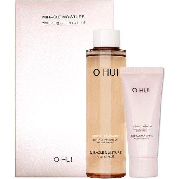 O HUI Miracle Moisture Aceite Limpiador Especial / Producto Principal 150Ml + Espuma 40Ml, 1 Set-image