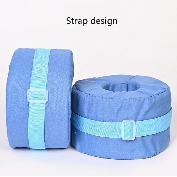 Poduszka Na Stopy Donut Foam Pillows Poduszki PrzeciwodleżYnowe Ochraniacze Na Kolana I Kostki Poduszka Pod Stopy I DłOnie Dla Starszych DomownikóW Onesize Gray-image