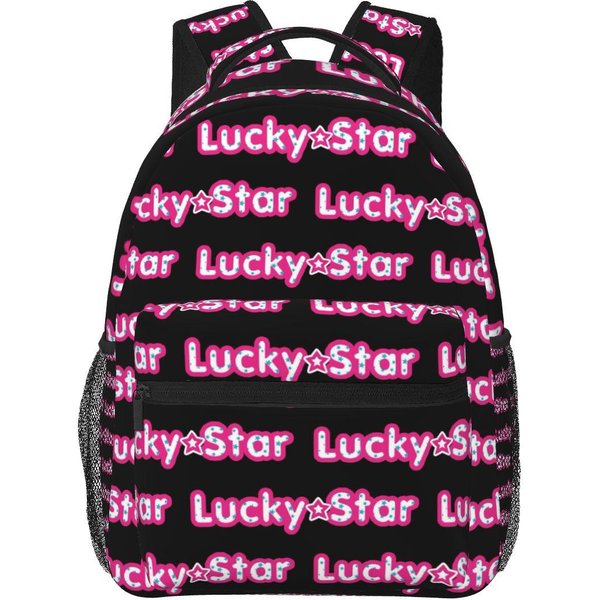 Anime Lucky Star Konata KreskóWkowy Plecak Ucznia Torba Szkolna Plecak Jednodniowy Na Piesze Wycieczki PodróżE Dla ChłOpcóW DziewcząT Modna Torba Na KsiążKi Torby Na Ramię One Size-image