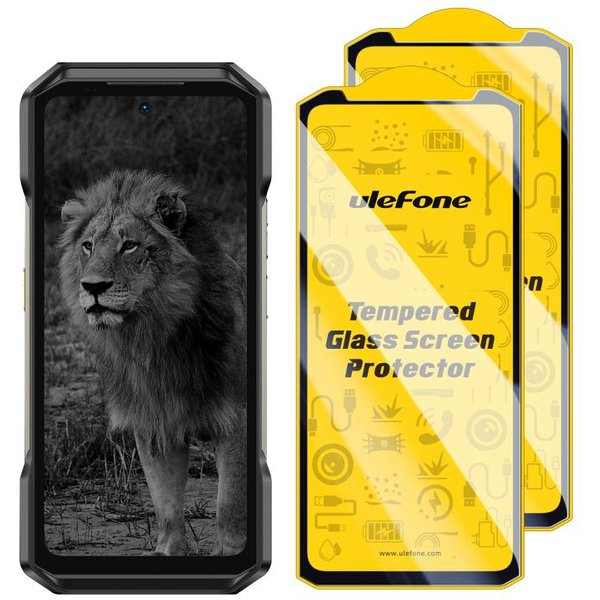 2 Szt. / Opakowanie Ulefone 9H HD Odporne Na Odciski PalcóW SzkłO Hartowane Ochraniacz Ekranu For Ulefone Armor 27 Pro-image