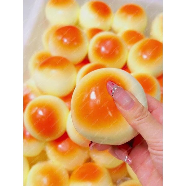 ChrupiąCe Czekoladowe Ciasto PiłEczka Anty-Stresowa Squishy Forma Do Modelowania PiłEczka Do ŚCiskania NieodbijająCa Się Asmr Sensoryczne Zabawki Anty-Stresowe Fidget Dla DorosłYch Yellow-image