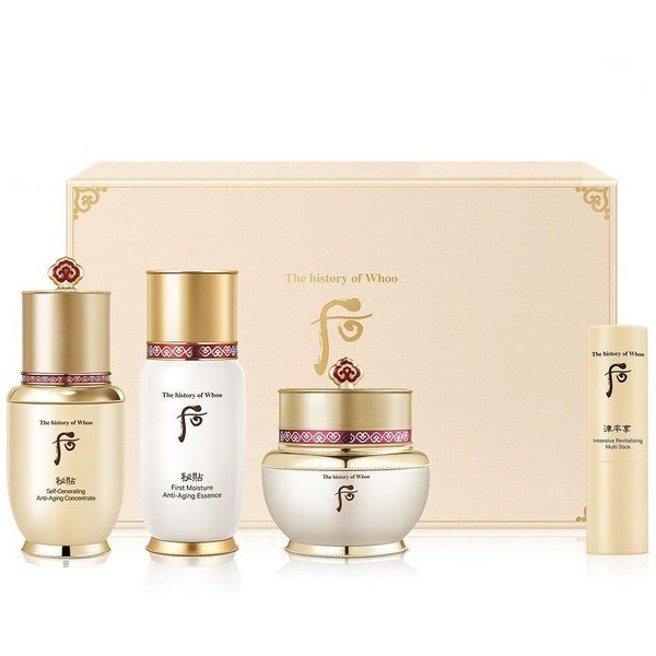 The History Of Whoo Bichup Anti-Aging Special Set 4 Items +Random Gift-image