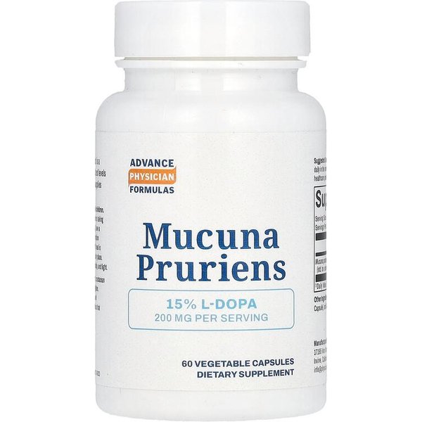 Mucuna Pruriens, 200 Mg, 60 CáPsulas Vegetales-image