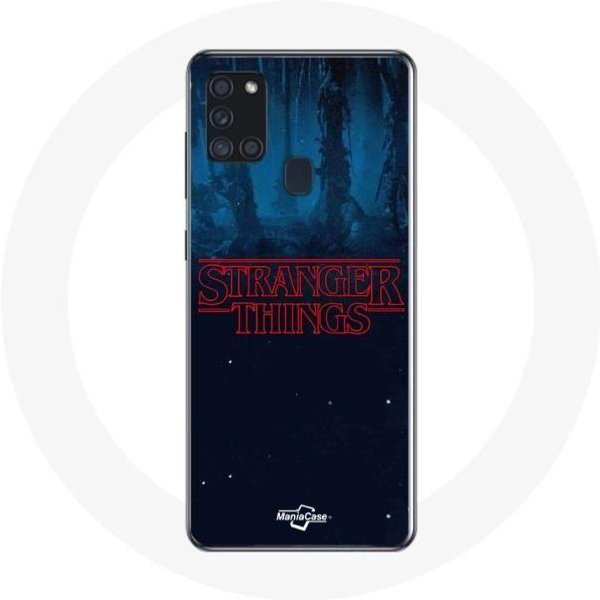 Funda Samsung Galaxy A21S Logo Stranger Things De La Temporada 2-image