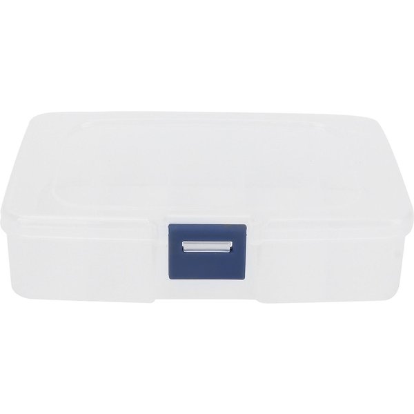 Caja Organizadora De 5 Compartimentos Caja De PláStico Transparente Visible Caja Compartimentada Para Almacenamiento De Joyas Y Cuentas-image